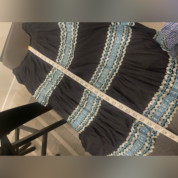 Vintage 1950s concho fashions Anthracite Patio / Fiesta top with Circle Skirt S - Picture 11 of 11